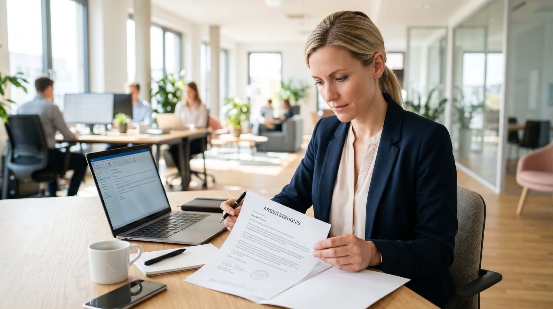 Arbeitszeugnis bei Kündigung 2026 — Rechte, Frist und Mustertext für Arbeitnehmer